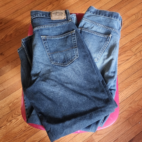 👖👖 2 pairs men's Levi Strauss & Co Signature jeans 36x32 relaxed fit - Picture 2 of 16